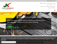 Tablet Screenshot of jaekro.at